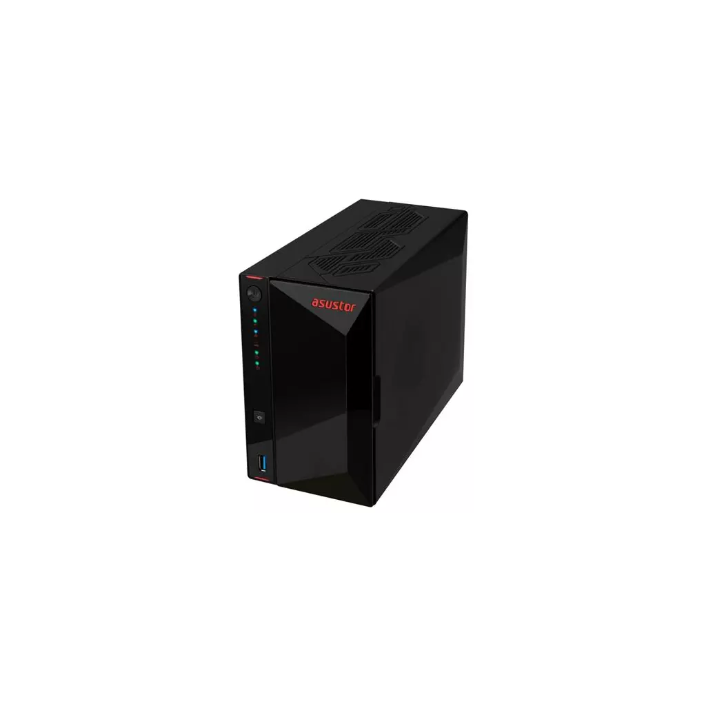 Obrázek produktu Asustor Nimbustor 2 Gen2 AS5402T 2 Bay NAS, Quad-Core 2.0GHz CPU, Dual 2.5GbE Ports, 4GB DDR4, 4x M.2 SSD Slots