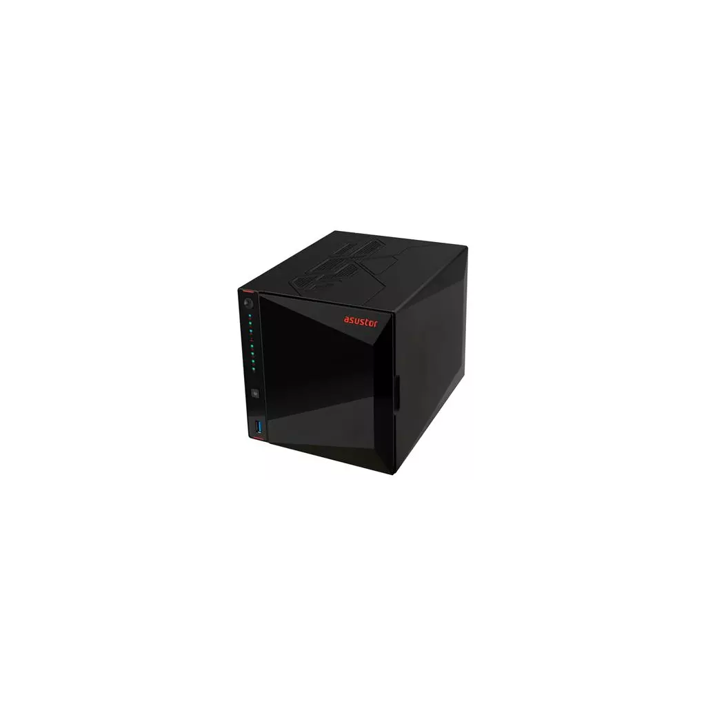 Obrázek produktu Asustor Nimbustor 4 Gen2  AS5404T 4 Bay NAS, Quad-Core 2.0GHz CPU, Dual 2.5GbE Ports, 4GB DDR4, 4x M.2 SSD Slots