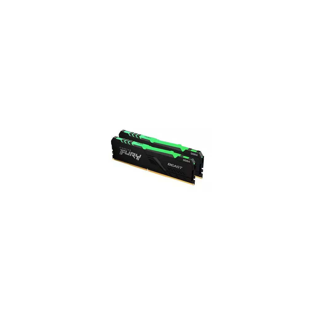 Obrázek produktu Kingston FURY Beast/DDR4/32GB/3200MHz/CL16/2x16GB/RGB/Black