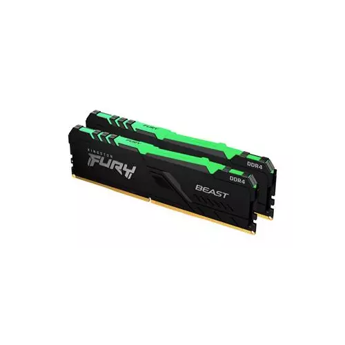 obrázek produktu Kingston FURY Beast/DDR4/64GB/3200MHz/CL16/2x32GB/RGB/Black