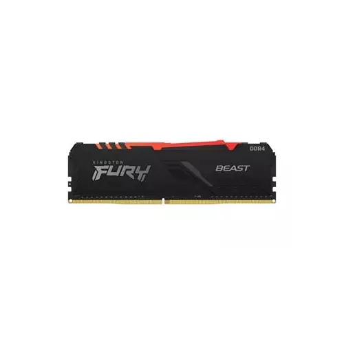 obrázek produktu Kingston FURY Beast/DDR4/32GB/3600MHz/CL18/1x32GB/RGB/Black