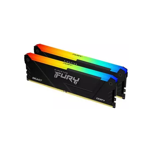obrázek produktu Kingston FURY Beast/DDR4/64GB/3600MHz/CL18/2x32GB/RGB/Black