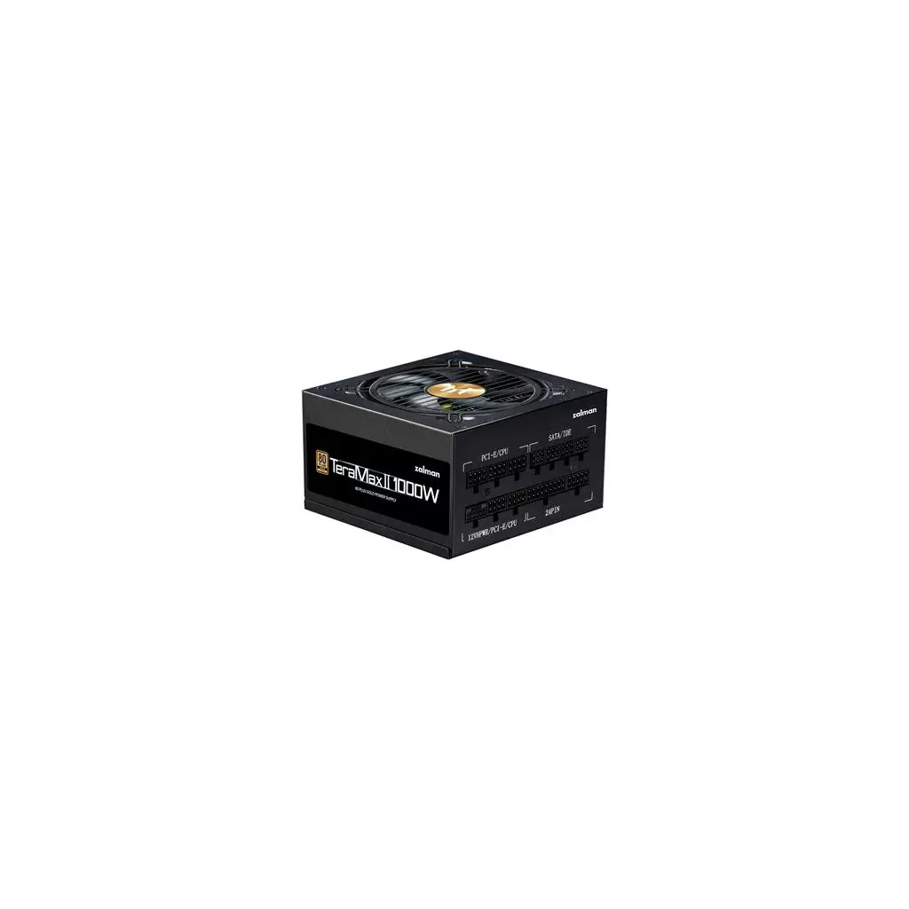 Obrázek produktu Zalman zdroj ZM1000-TMX2/ 1000W / ATX3.0 / active PFC / modulární / 80 Plus Gold