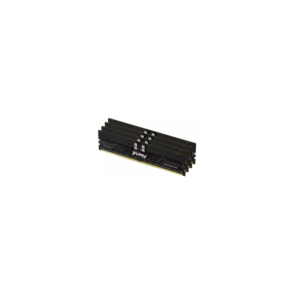 Obrázek produktu Kingston FURY Renegade Pro/DDR5/64GB/6000MHz/CL32/4x16GB/Black