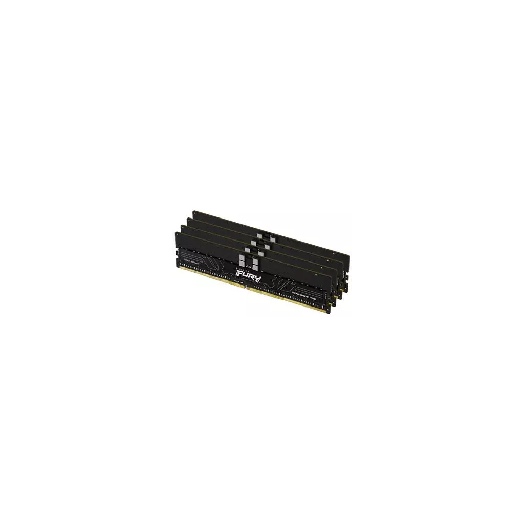 Obrázek produktu Kingston FURY Renegade Pro/DDR5/128GB/6000MHz/CL32/4x32GB/Black