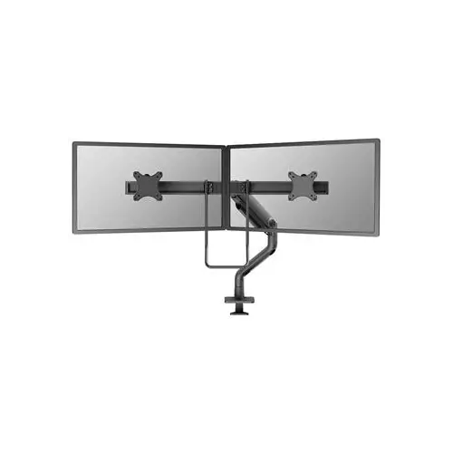 obrázek produktu Neomounts DS75S-950BL2/Držák displeje/na stůl/17-27"/svorka+průch./VESA 100X100/nosn.2x8kg/plyn.píst/2 dis
