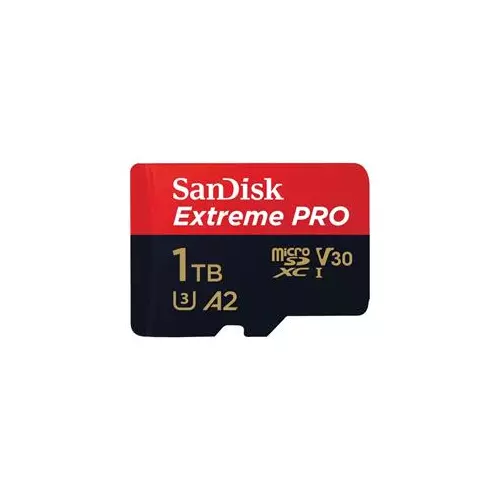 obrázek produktu SanDisk Extreme PRO/micro SDXC/1TB/UHS-I U3 / Class 10/+ Adaptér