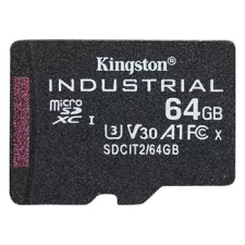 obrázek produktu Kingston Industrial/micro SDHC/64GB/100MBps/UHS-I U3 / Class 10