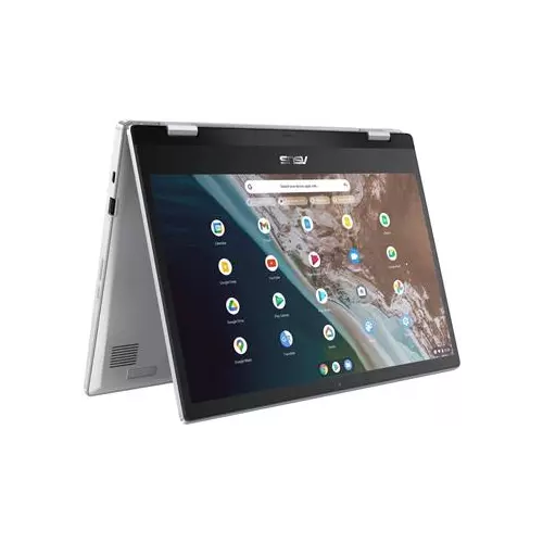 obrázek produktu ASUS Chromebook CX1/CX1400FKA/N5100/14"/FHD/T/8GB/128GB eMMC/UHD/Chrome EDU/Silver/2R