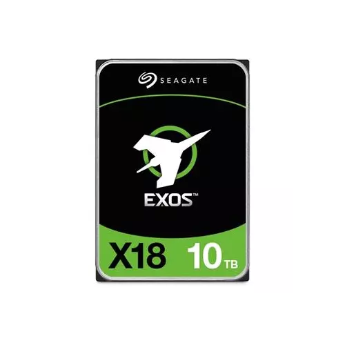 obrázek produktu SEAGATE Exos X18 10TB HDD / ST10000NM013G / SAS / 3,5" / 7200 rpm / 256MB / 512E/4KN