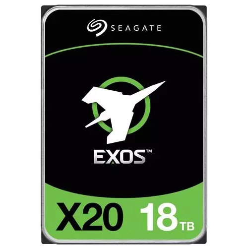obrázek produktu SEAGATE Exos X20 18TB HDD / ST18000NM000D / SAS / 3,5" / 7200 rpm / 256MB / 512E/4KN