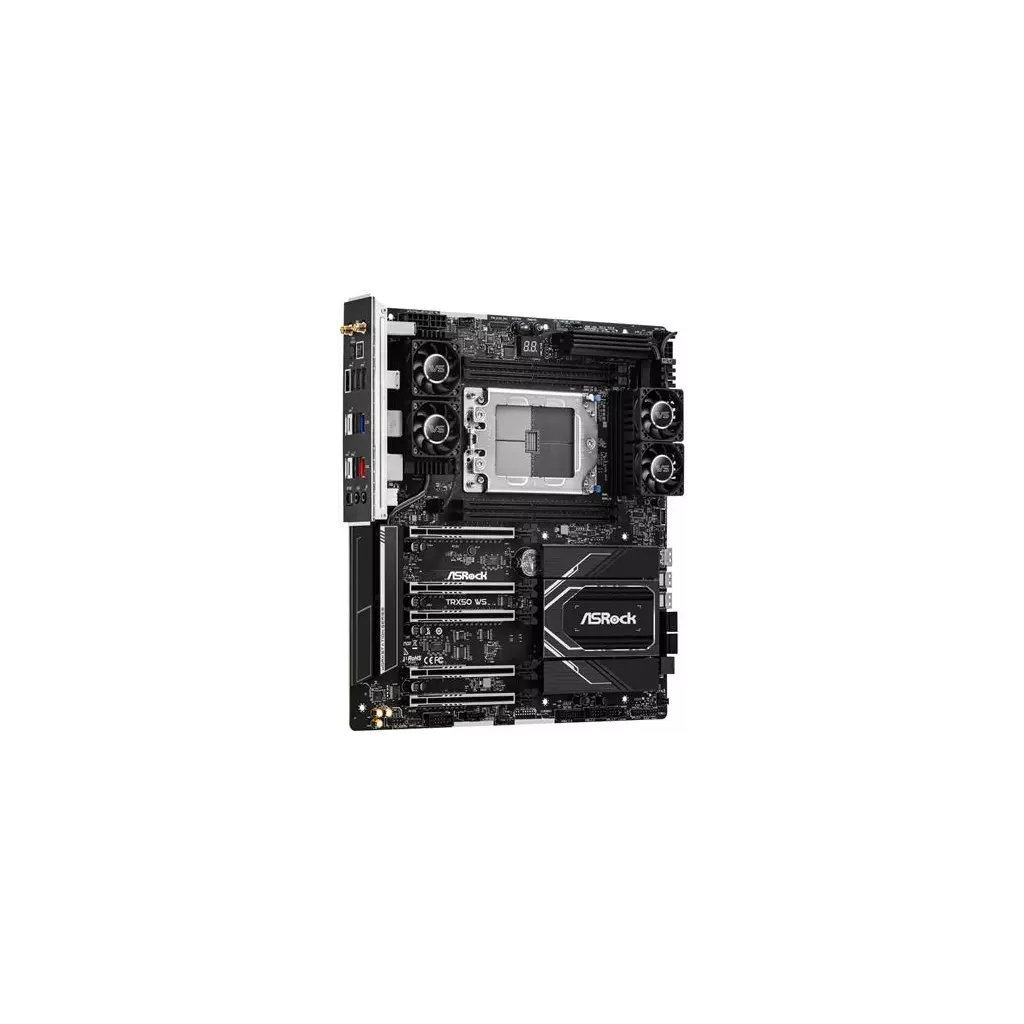 Obrázek produktu ASRock TRX50 WS / AMD TRX50 / 4x DDR5 DIMM ECC / 2x M.2 / 2x SlimSAS/ MCIO / USB-C / / WiFi / EATX