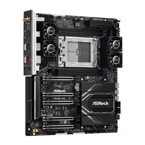 obrázek produktu ASRock TRX50 WS / AMD TRX50 / 4x DDR5 DIMM ECC / 2x M.2 / 2x SlimSAS/ MCIO / USB-C / / WiFi / EATX