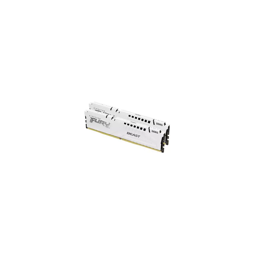 Obrázek produktu Kingston FURY Beast White/DDR5/32GB/6000MHz/CL30/2x16GB/White