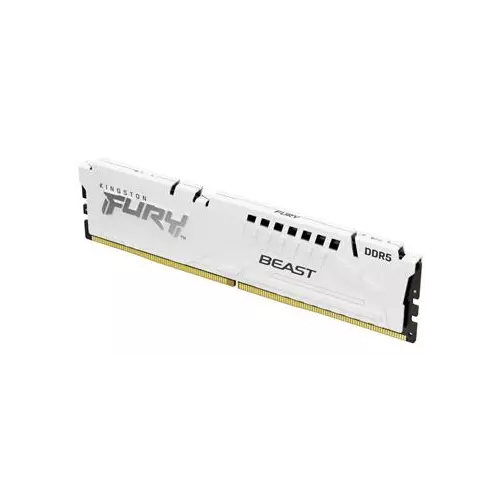 obrázek produktu Kingston FURY Beast White/DDR5/32GB/6400MHz/CL32/1x32GB/White