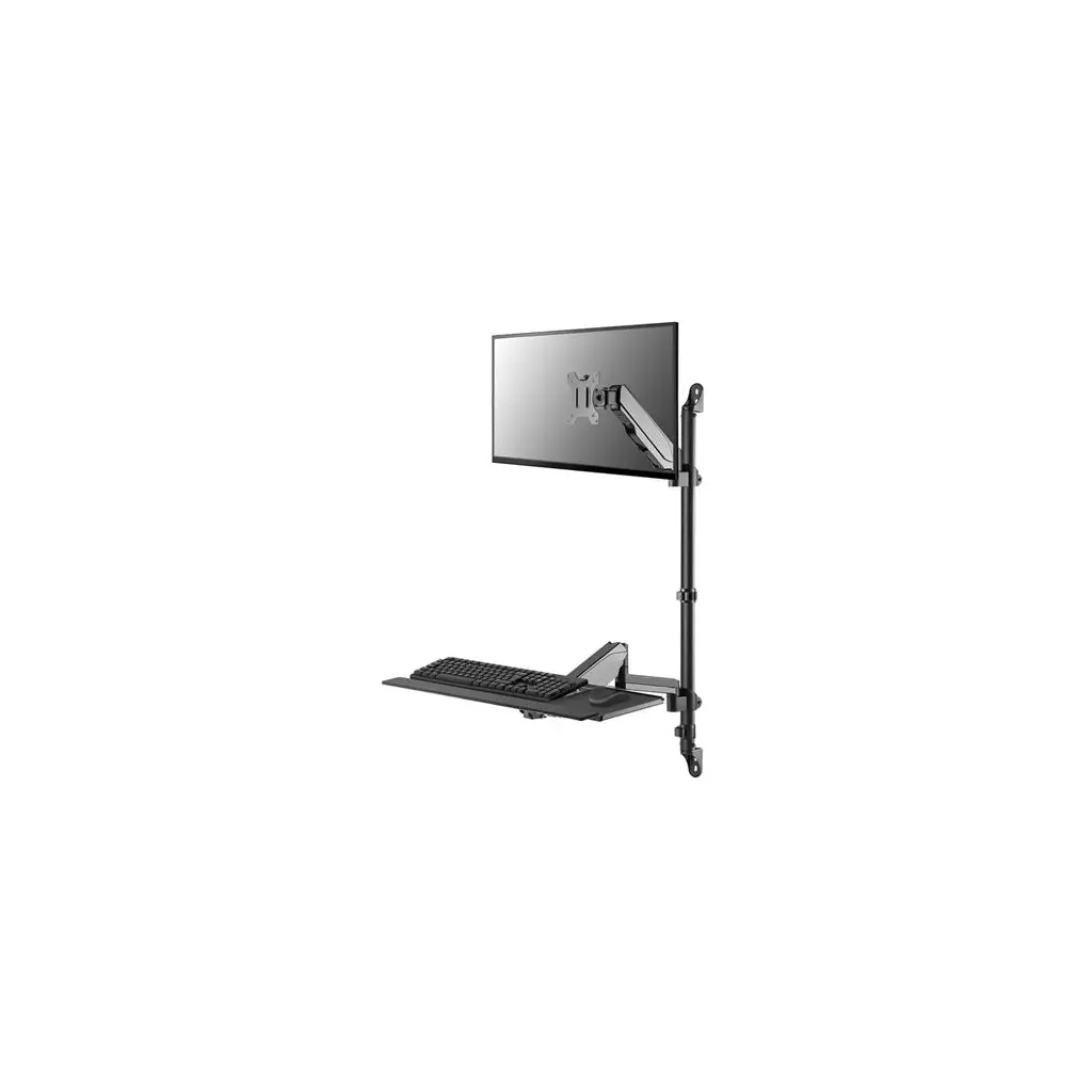 Obrázek produktu Neomounts  WL90-325BL1 / držák na zeď /pracovní místo / sezení-stání / monitor, klávesnice a myš