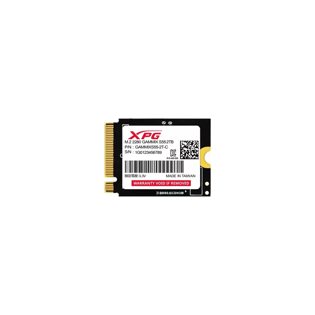 Obrázek produktu ADATA GAMMIX S55  2TB SSD / Interní / PCIe Gen4x4 M.2 2230