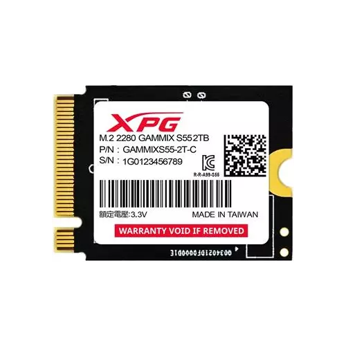 obrázek produktu ADATA GAMMIX S55  2TB SSD / Interní / PCIe Gen4x4 M.2 2230
