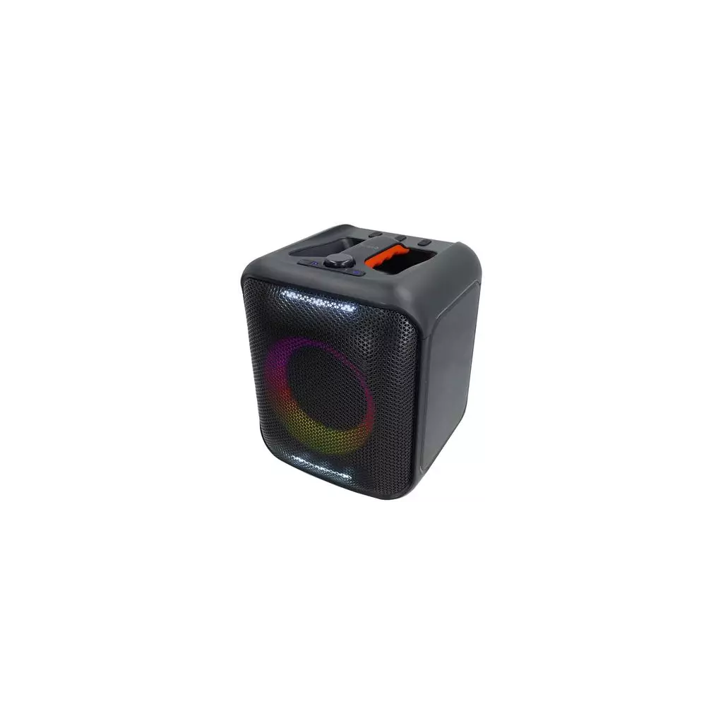 Obrázek produktu NEDIS párty reproduktor/ výkon 150 W/ Bluetooth/ doba přehrávání na baterie 5 hod/ držadlo/ párty osvětlení/ ekvalizér