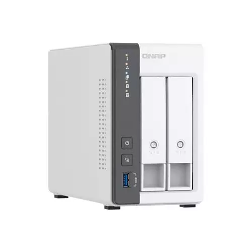 obrázek produktu QNAP TS-216G (4core 2,0GHz + NPU, 4GB RAM, 2x SATA, 1x GbE, 1x 2,5GbE, 2x USB 2.0, 1x USB 3.2)