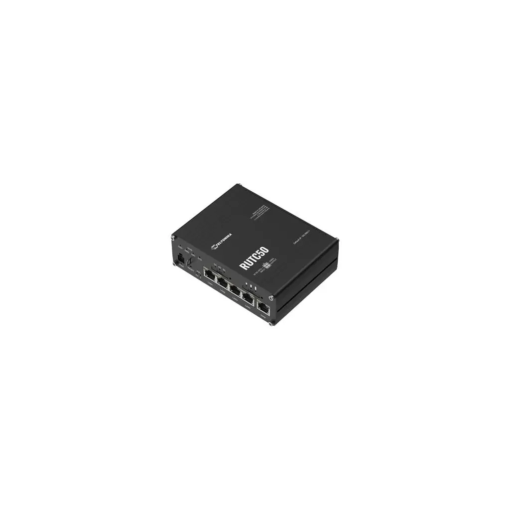 Obrázek produktu Teltonika RUTC50 průmyslový router, 5G, Dual SIM, WiFi 6