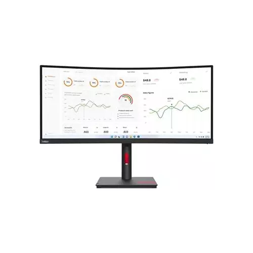 obrázek produktu Lenovo ThinkVision/T34w-30/34"/VA/3440x1440/60Hz/6ms/Black/3R