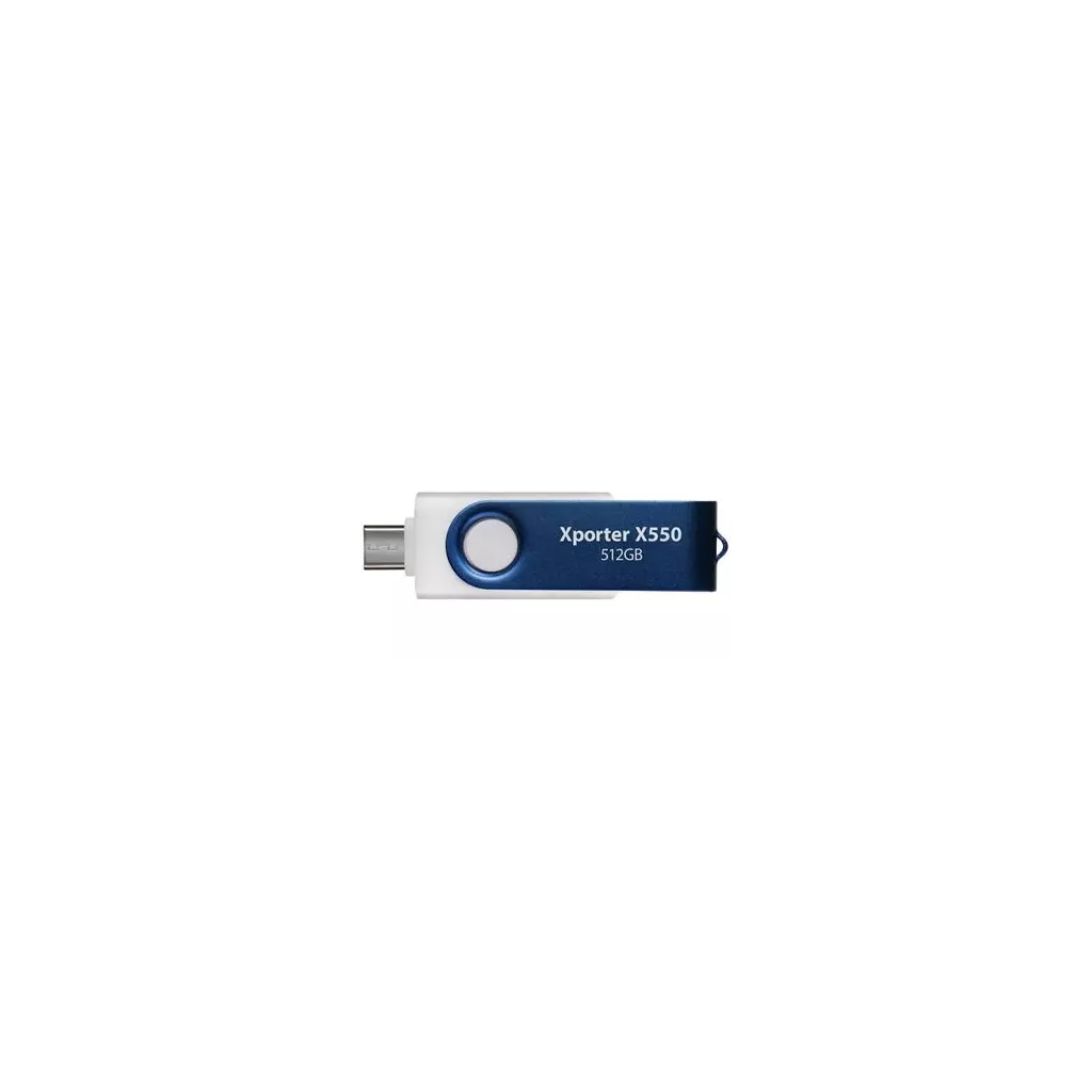 Obrázek produktu PATRIOT Xporter X550 512GB / USB Typ-A + USB Typ-C / USB 3.2 Gen 1 / bílo-modrá