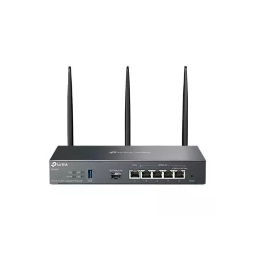 obrázek produktu Router TP-Link ER706W VPN WiFi 6, 1x GWAN + 4x GWAN/LAN + 1x GWAN/LAN SFP, USB,  Omáda SDN