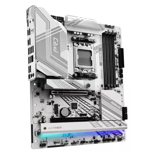 obrázek produktu ASRock X870 Pro RS / AMD X870 / AM5 / 4x DDR5 DIMM / 3x M.2 / HDMI / USB-C / ATX
