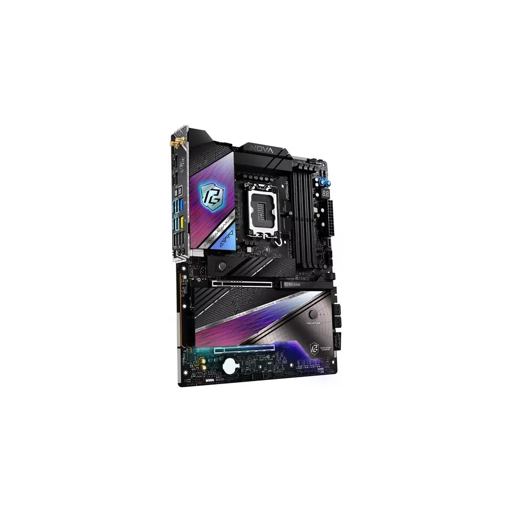 Obrázek produktu ASRock Z890 Nova WiFi / Intel Z890 / LGA1851 / 4x DDR5 / 6x M.2 / HDMI / 2x Thunderbolt 4 / WiFi / ATX