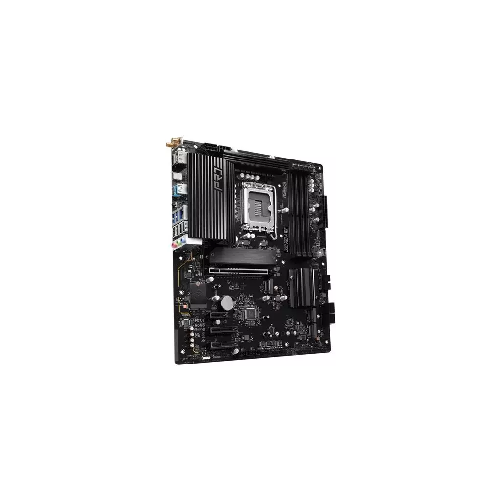 Obrázek produktu ASRock Z890 Pro-A WiFi / Intel Z890 / LGA1851 / 4x DDR5 / 4x M.2 / HDMI / DP / Thunderbolt 4 / USB-C / WiFi / ATX