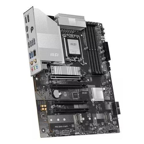 obrázek produktu MSI PRO Z890-S WIFI / Intel Z890 / LGA1851 / 4x DDR5 / 3x M.2 / USB-C / HDMI / DP / WiFi / ATX