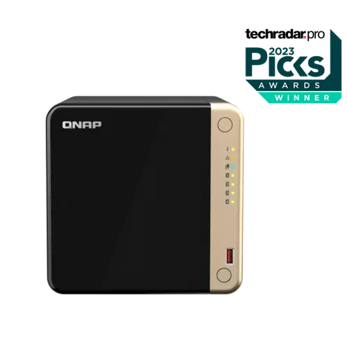 obrázek produktu QNAP TS-464-8G (4core 2,9GHz, 8GB RAM, 4xSATA, 2x M.2 NVMe slot, 1xPCIe, 1xHDMI 4K, 2x2,5GbE, 4xUSB)