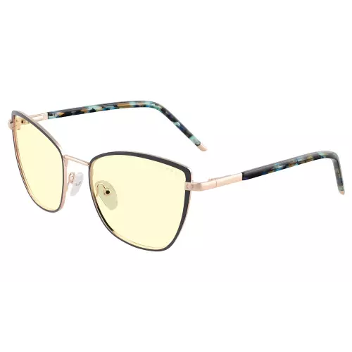 obrázek produktu GUNNAR kancelářske/herní brýle  ERIKA INDIGO/GOLD jantarová skla BLF 65 GUNNAR focus