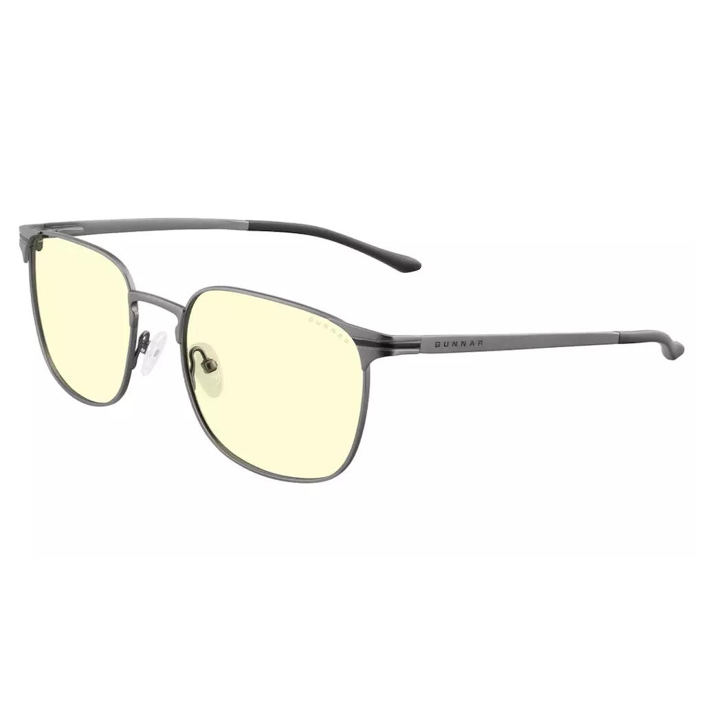 Obrázek produktu GUNNAR kancelářske/herní brýle  MONTEREY GUNMETAL jantarová skla BLF 65 GUNNAR focus