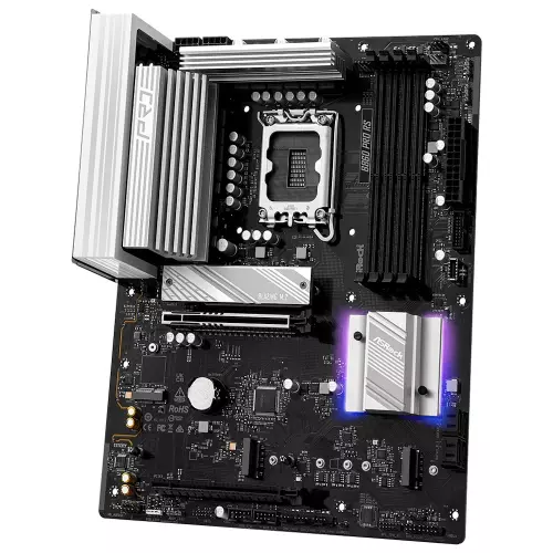 obrázek produktu ASRock B860 Pro RS / Intel B860 / LGA1851 / 4x DDR5 / 3x M.2 / HDMI / DP / USB-C / ATX