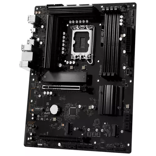 obrázek produktu ASRock B860 Pro-A / Intel B860 / LGA1851 / 4x DDR5 / 3x M.2 / HDMI / DP / USB-C / ATX