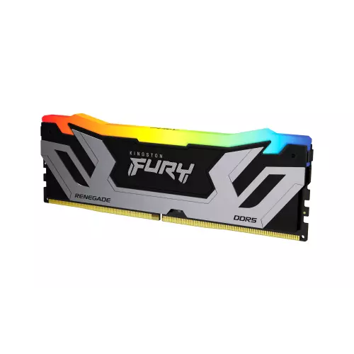 obrázek produktu Kingston FURY Renegade/CUDIMM DDR5/24GB/8400MHz/CL40/1x24GB/RGB/Black/Silv