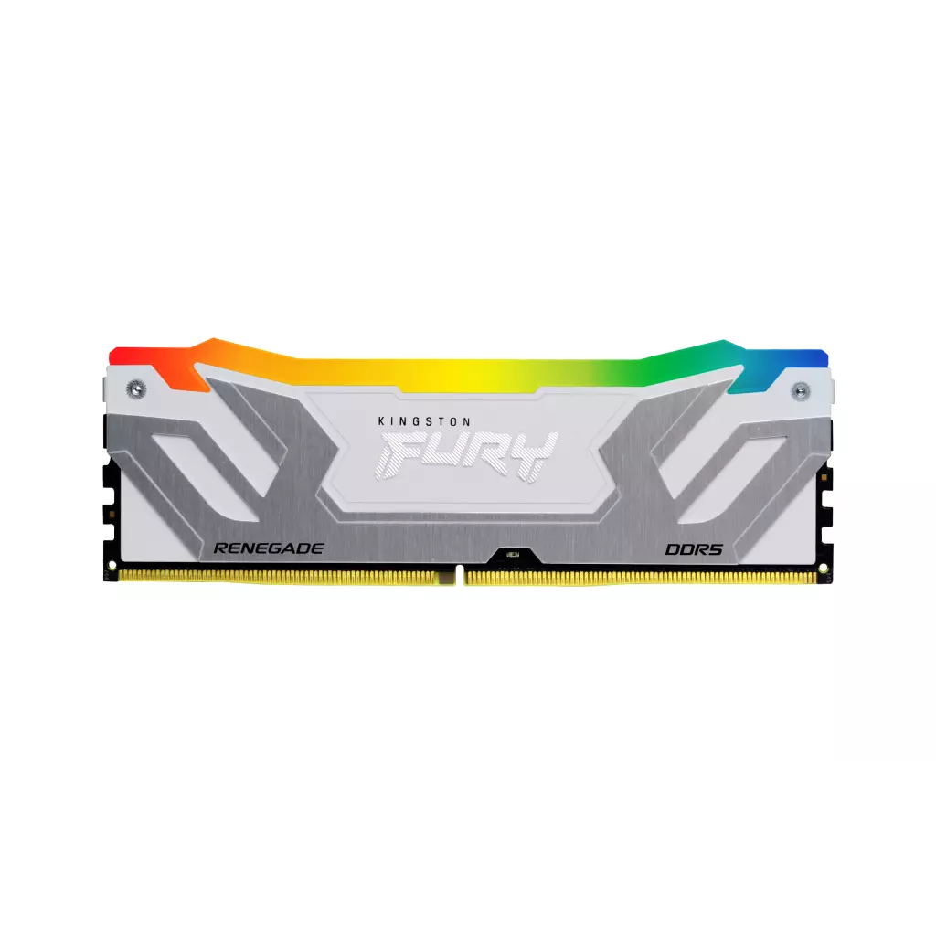 Obrázek produktu Kingston FURY Renegade/CUDIMM DDR5/24GB/8400MHz/CL40/1x24GB/RGB/White