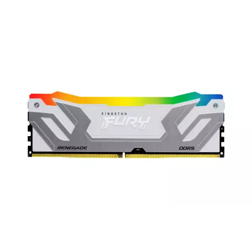 obrázek produktu Kingston FURY Renegade/CUDIMM DDR5/24GB/8400MHz/CL40/1x24GB/RGB/White
