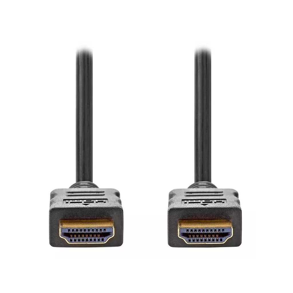 Obrázek produktu NEDIS High Speed HDMI 2.0 kabel s ethernetem/ 4K@60Hz/ zlacené konektory HDMI-HDMI/ černý/ bulk/ 20m