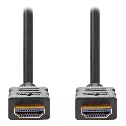 obrázek produktu NEDIS High Speed HDMI 2.0 kabel s ethernetem/ 4K@60Hz/ zlacené konektory HDMI-HDMI/ černý/ bulk/ 20m