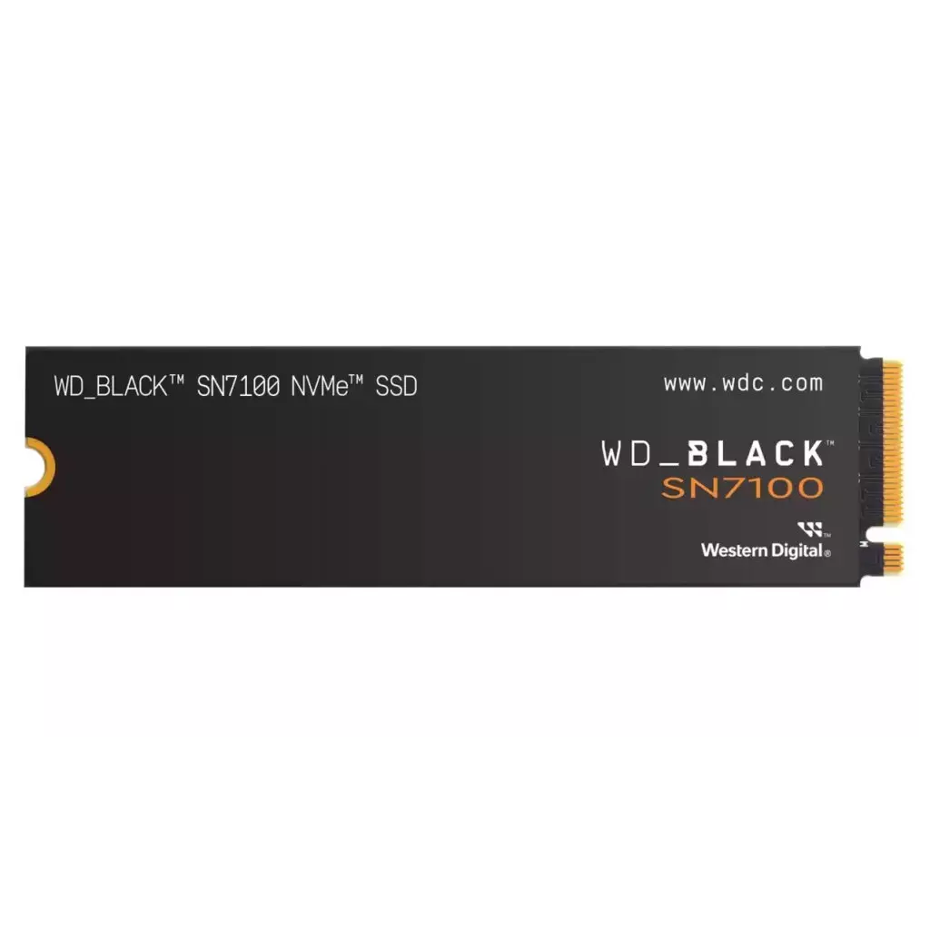 Obrázek produktu WD_Black SN7100 2TB SSD / WDS200T4X0E / NVMe M.2 PCIe Gen4 / Interní / M.2 2280