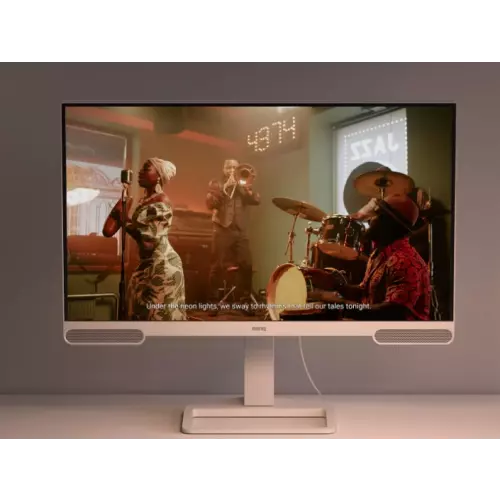 obrázek produktu BenQ LCD EW2790U 27" IPS/3840x2160/5ms/350nits/1000:1/3xHDMI/5xUSB/repro/Pivot/Výškově nastavitelný/VESA/bílá