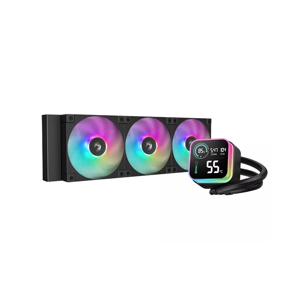 Obrázek produktu DEEPCOOL vodní chladič LQ360 / 3x120mm ARG fan / černý