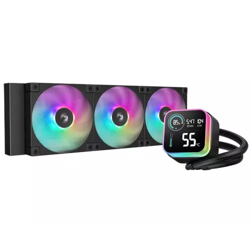 obrázek produktu DEEPCOOL vodní chladič LQ360 / 3x120mm ARG fan / černý