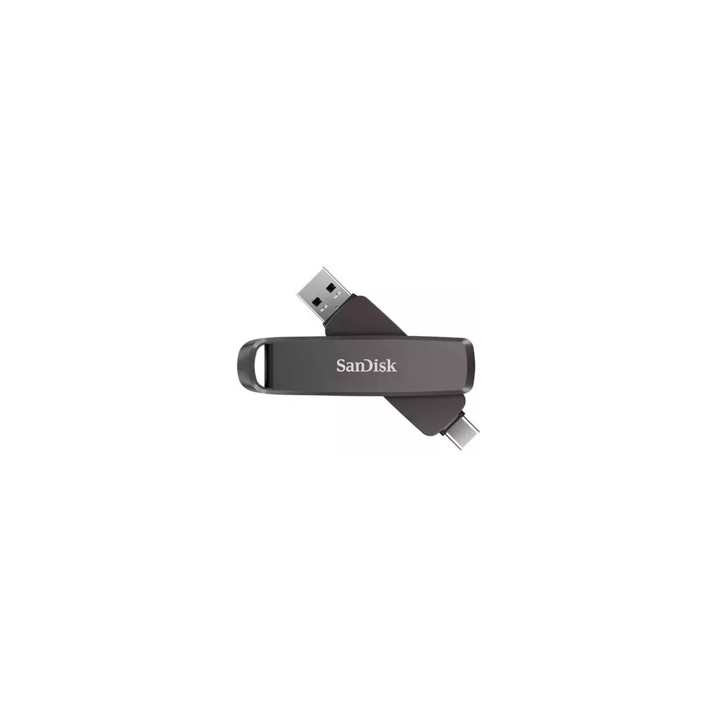 Obrázek produktu SanDisk Extreme PRO Dual Drive 2TB / USB Type-C + USB Type-A / USB 3.2 Gen 1 / kov / černá
