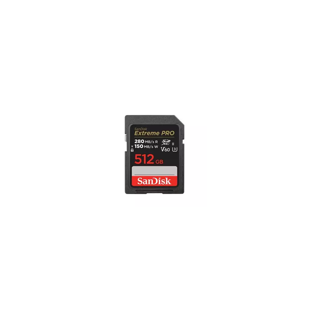 Obrázek produktu SanDisk Extreme PRO 512GB 280MB/s V60 UHS-II