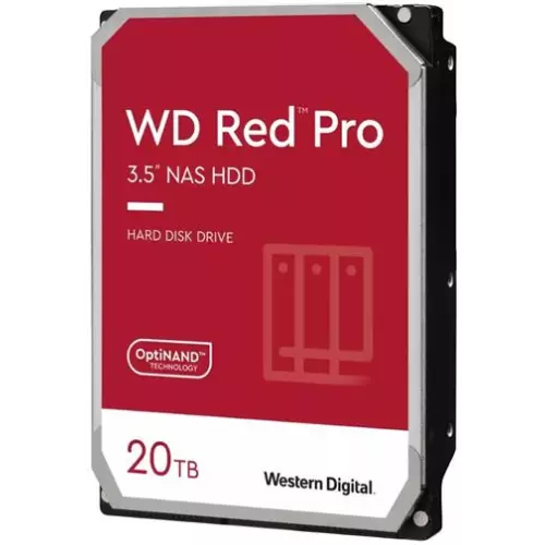 obrázek produktu HDD 20TB WD202KFGX Red Pro 512MB SATAIII