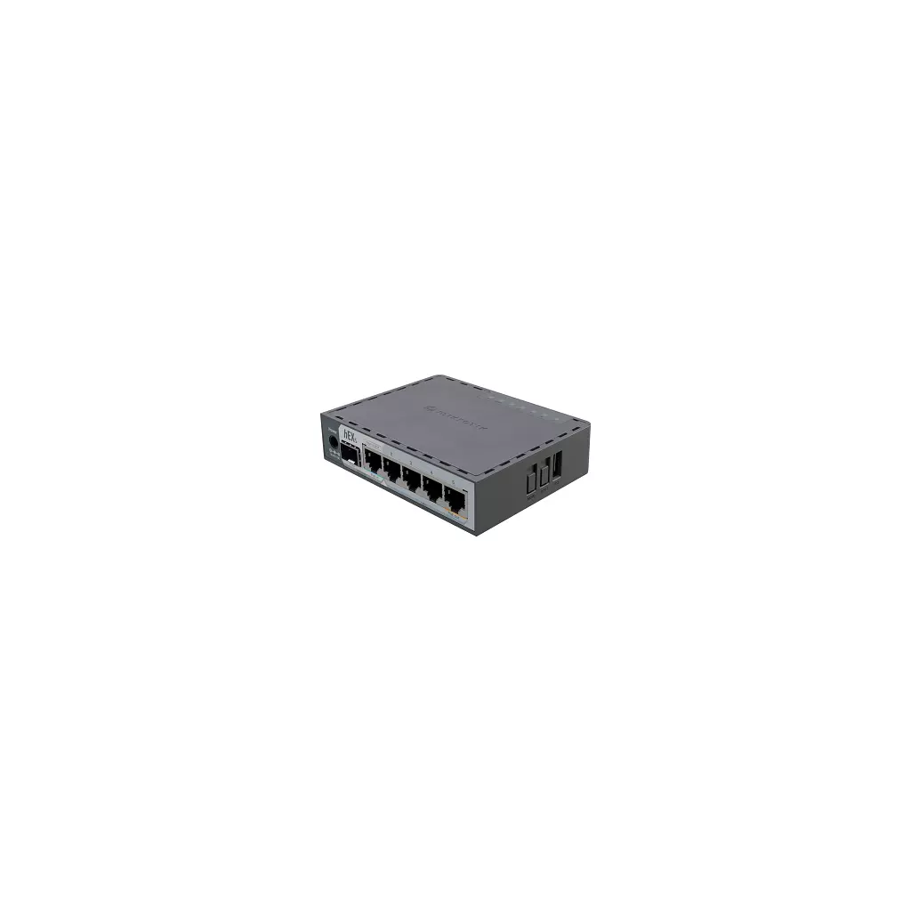 Obrázek produktu MikroTik hEX S, E60iUGS 5x GbE, 2,5 G SFP, USB 3.0, L4, PSU